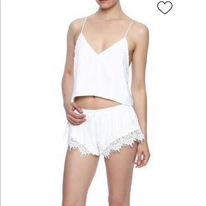 Stylestalker Anais Silk Lace Lingerie Shorts